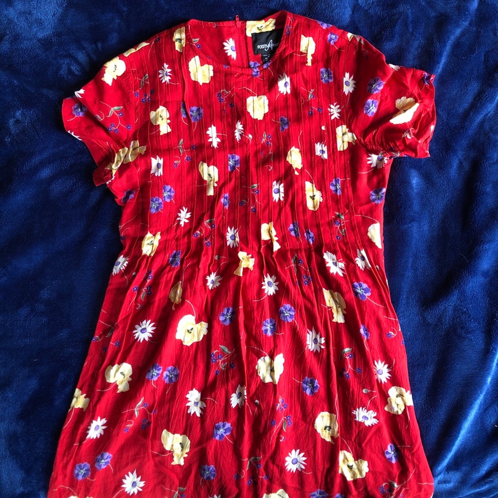 Vintage Floral Dress